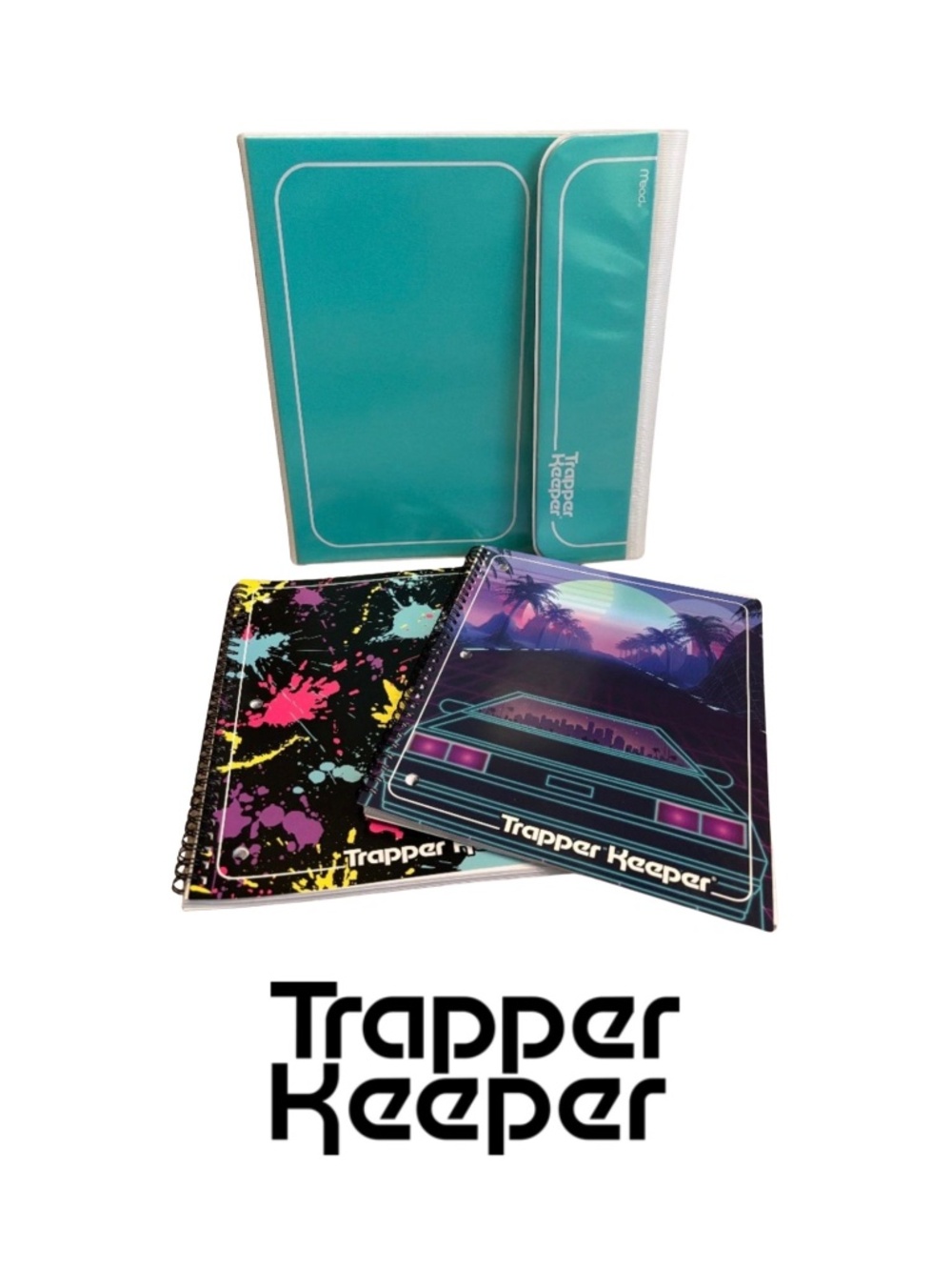 Mead Authentic Trapper Keeper - Teal
